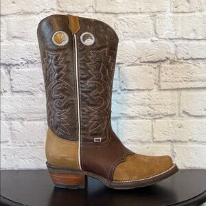 Rockin Leather Crazy Horse Boots